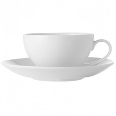 Чашка с блюдцем 0,20л Maxwell & williams белая коллекция