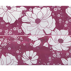 Панно Paul Ceramiche Skyfall Inserto Shine Wine A+B PSFD22 50х60 см