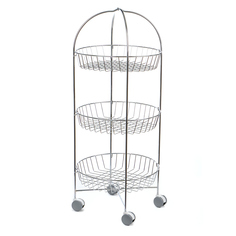 Подставка на колёсах круглая 3 яруса Ridder