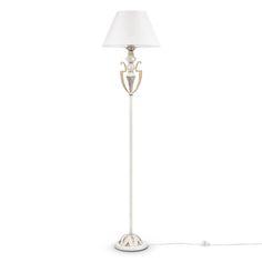 Торшер Maytoni ARM004-00-W Белый с Золотом 1хE27х40W
