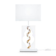 Настольная лампа Maytoni ARM010-11-W Белый с Золотом 1хE14х40W