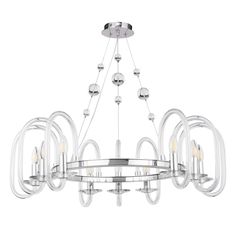 Люстра Maytoni MOD026PL-09CH Хром 9хE14х60W