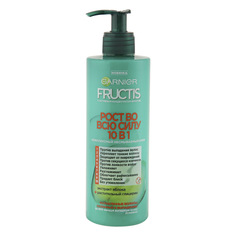 Комплексный несмываемый крем-уход Garnier Fructis Рост во всю силу 10 в 1 400 мл
