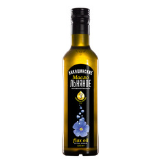 Масло Лукашинские льняное, 375 мл