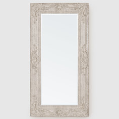 Зеркало Qingdao Besty в серебристой раме антик. 87х173 см