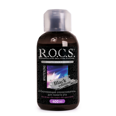 Ополаскиватель отбеливающий для полости рта Rocs Black Edition 400 мл R.O.C.S.