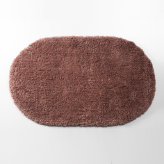 Коврик для ванной WasserKRAFT Dill коричневый 60х100 см