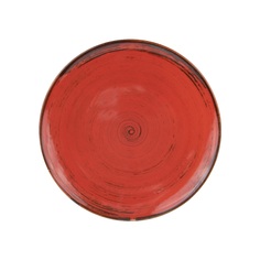 Тарелка Porcelana Bogucice Alumina Nostalgia Red 28 см