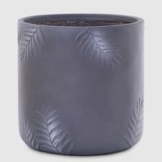 Горшок для цветов L&t pottery цилиндр антик коричневый D30