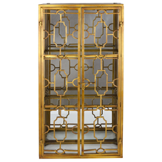 Шкафчик настенный Glasar 2 дверцы 45x17x90 см ГЛАСАР