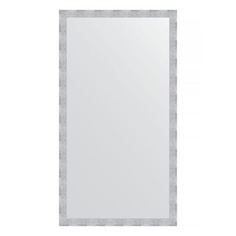Зеркало напольное в багетной раме Evoform чеканка белая 70 мм 108x197 см