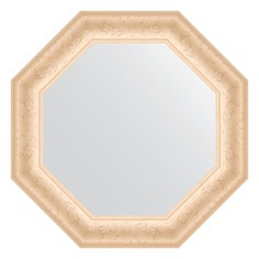 Зеркало в багетной раме Evoform старый гипс 82 мм 60x60 см