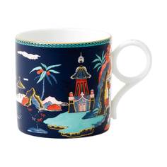 Кружка Wedgwood Вандерласт пагода 300 мл синяя