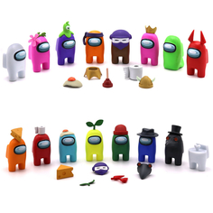 Фигурка Among Us Deluxe 8 шт в ассортименте