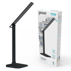 Светильник настольный Gauss GTL201 10W 580lm 4000K 170-265V черный диммируемый LED