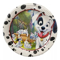 Тарелки Procos 101dalmatian бумажные 23 см 8 шт