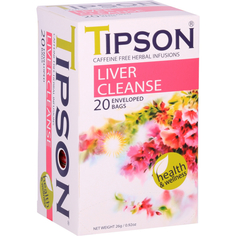 Чай Tipson Liver cleanse, 1,3 х 20 пак