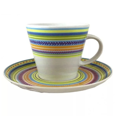 Чашка с блюдцем Thun 1794 Tom радужное настроение 200 мл