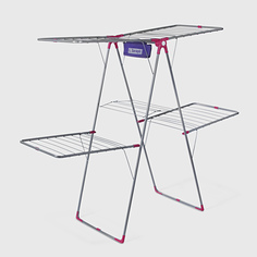 Сушилка для белья Sarayli Double 177x67x142 см, серая