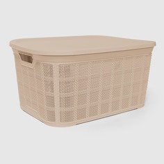 Корзина с крышкой Akay Jute 26 л в ассортименте