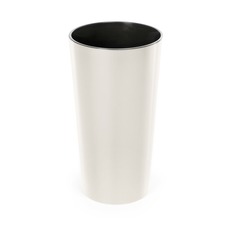 Классическое кашпо Lamela SP.ZO.O. Lilia с вкладышем кремовое 19х36,4 см