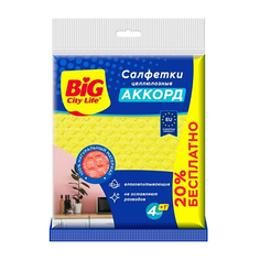 Салфетки целлюлозные Big City Life Аккорд 5 шт