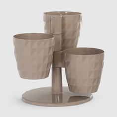 Набор кашпо Serinova Donence 24х27 см белый