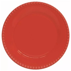Тарелка закусочная Easy life Красный Tiffany 19 см