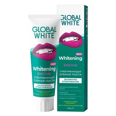 Зубная паста Global White Enzyme отбеливающая, 100 г