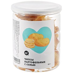 Чипсы картофельные М2 с солью, 60 г m2