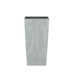 Кашпо Urbi square beton серое 40х40х75 см Prosperplast