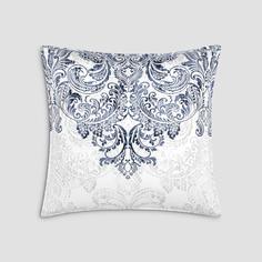 Комплект наволочек Togas Флевланд бело-синий 70х70 см 2 шт