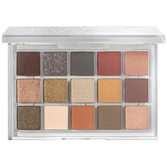 Палетка теней INFLUENCE BEAUTY NEW ERA из 15 оттенков, высокопигментированная текстура, идеальный нюдовый макияж, 11г