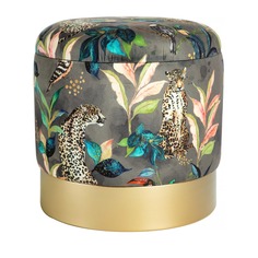 Пуф с крышкой Glasar 49-298M 30х30х29 см ГЛАСАР