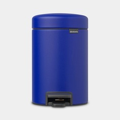 Бак мусорный с педалью Brabantia Newicon синий 3 л