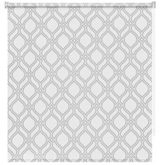 Рулонная штора Decofest Ампир серый 80x160 см мини