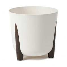 Кашпо Lamela Frida D34: H32См Кремовое