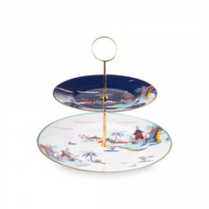 Этажерка двухъярусная Wedgwood Вандерласт Пагода 23,5 см