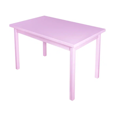 Стол кухонный Solarius Классика дерево 130х70х75, цвет розовый