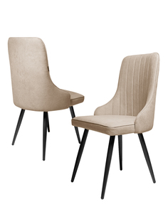 Комплект стульев 2 шт. RIDBERG Лондон RLOBE2, beige