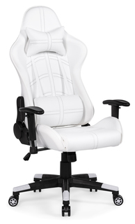 Компьютерное кресло Woodville Blanc white / black