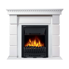 Электрокамин Electrolux Elegante Classic (белый) с очагом 2D Classic EFP/P - 1020LS
