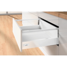 Комплект ящика полного выдвижения с доводчиком Hettich InnoTech Atira H176 NL420 белый