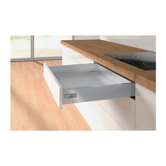 Комплект ящика полного выдвижения с доводчиком Hettich InnoTech Atira H70 NL420, серый