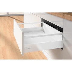 Комплект ящика полного выдвижения с доводчиком Hettich InnoTech Atira H144 NL420 белый