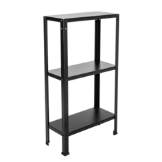 Стеллаж VERANDA Жираф А11.632 компакт 3 полки черный