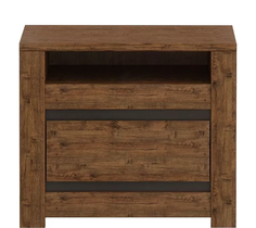 Тумба прикроватная MEBELGOLD Када S404-KOM1S