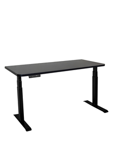 Геймерский игровой стол с электроприводом LuxAlto, черный 140x70x2,5см, 34208
