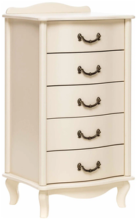 Комод Wissar Джульетта узкий 5 ящиков дуб шампань