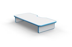 Подставка для монитора и акустической системы Vmmgame Base Light Blue, bs-1wbe